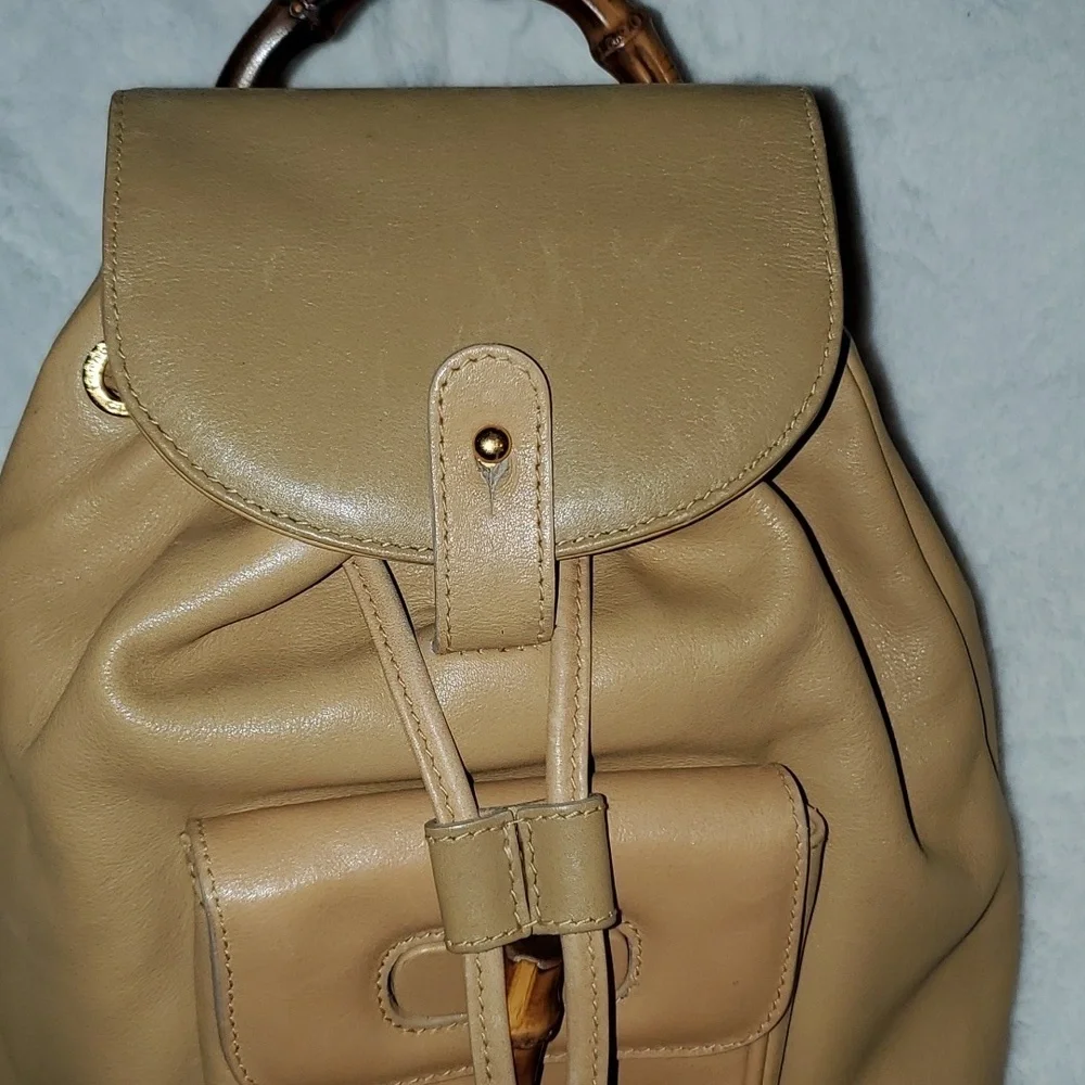 Gucci Bamboo Mini Backpack